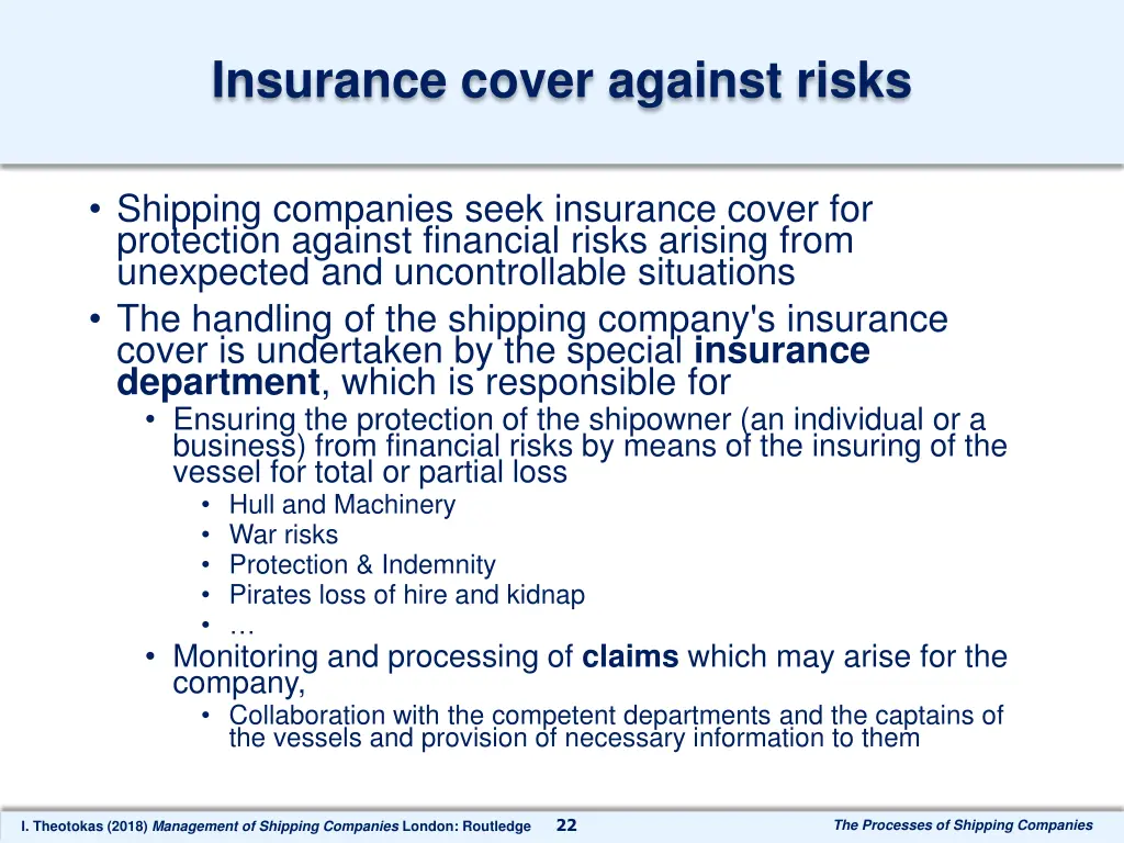 insurance cover against risks