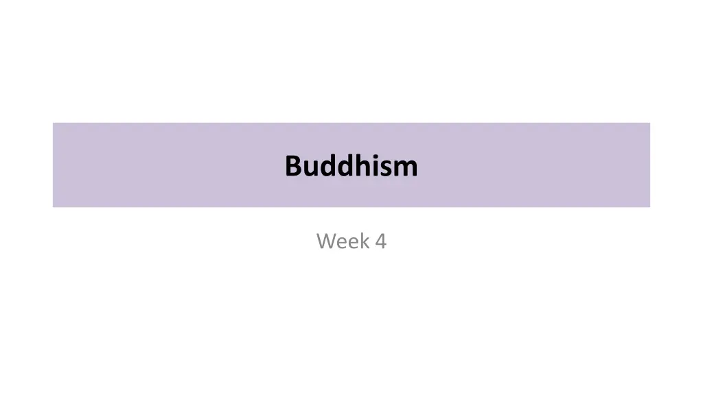 buddhism