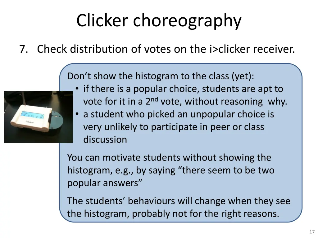 clicker choreography 7