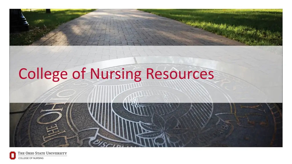 college of nursing resources