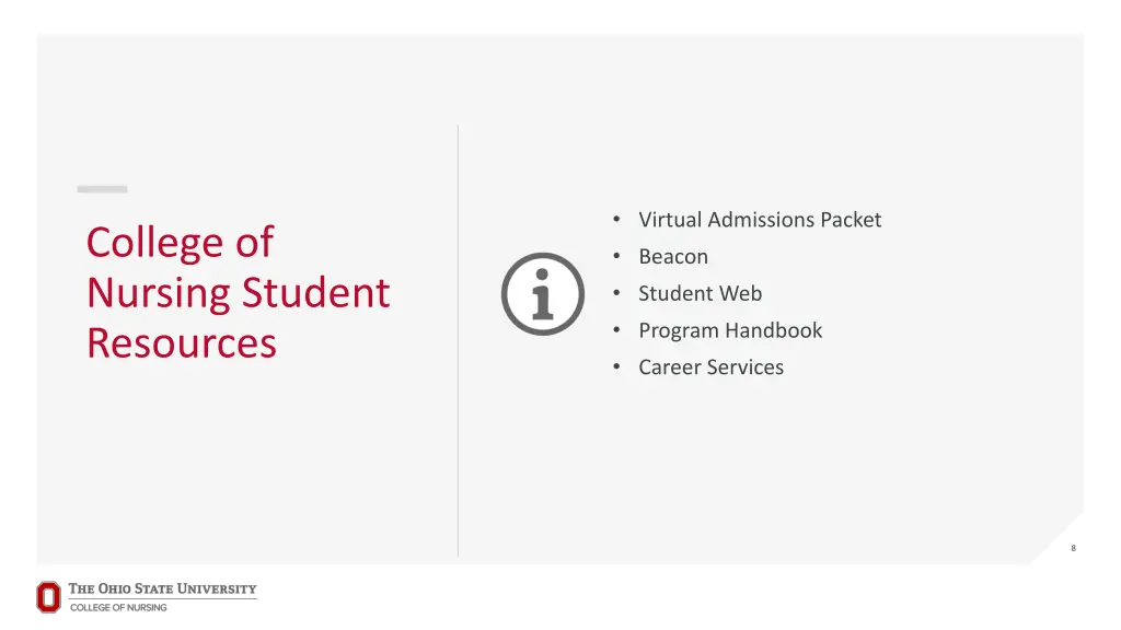 virtual admissions packet beacon student