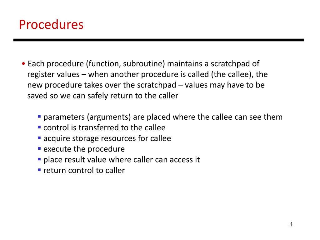 procedures 1