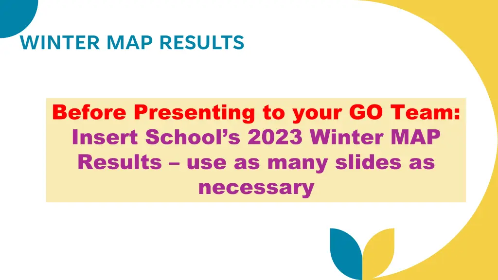 winter map results
