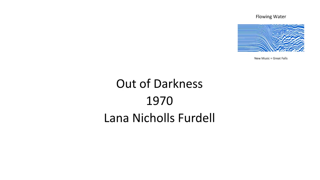 out of darkness 1970 lana nicholls furdell