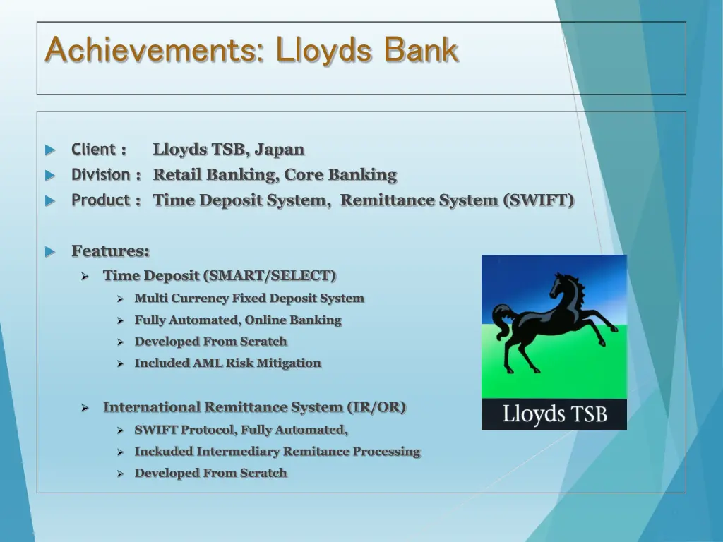 achievements lloyds bank