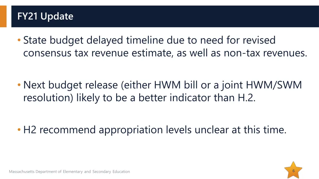 fy21 update