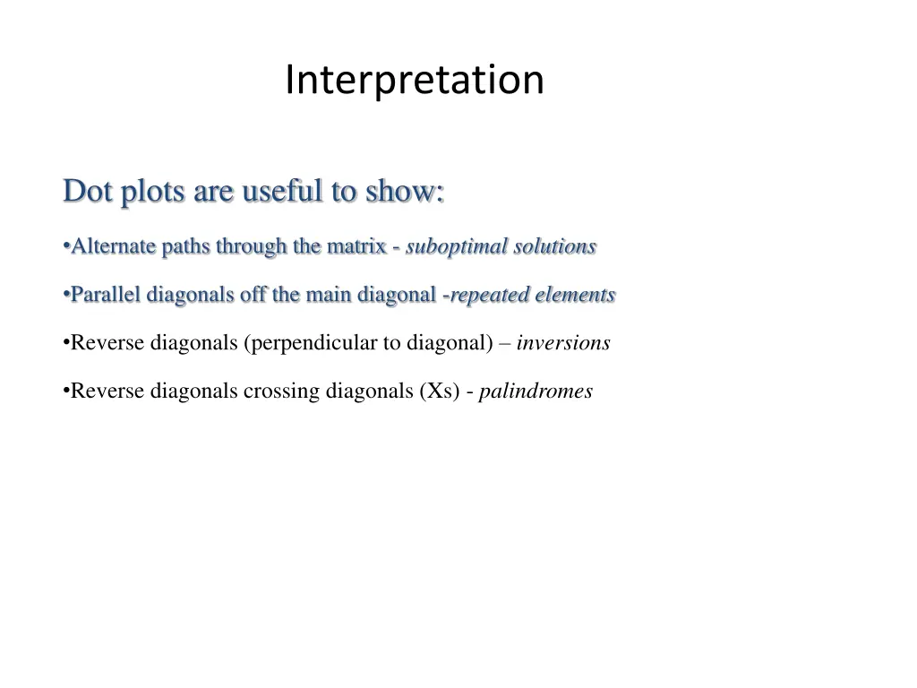 interpretation