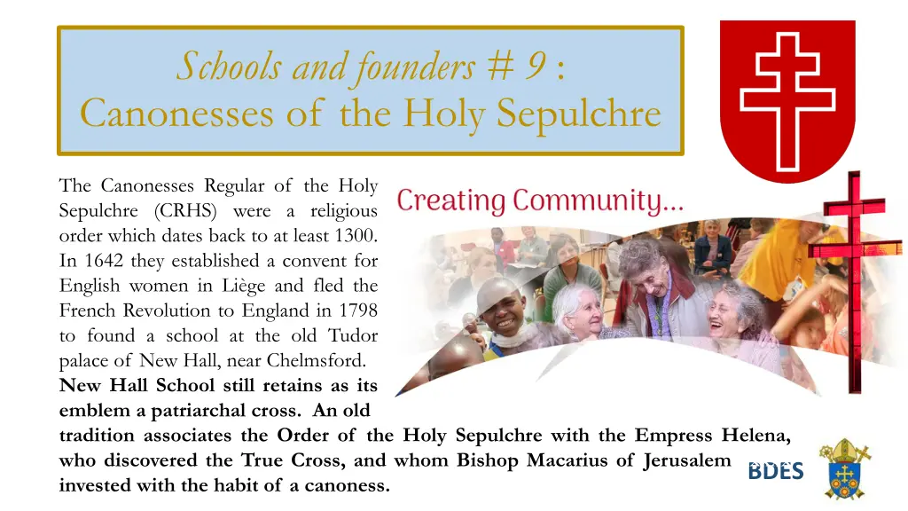 schools and founders 9 canonesses of the holy