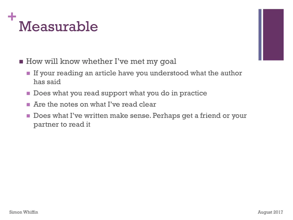 measurable