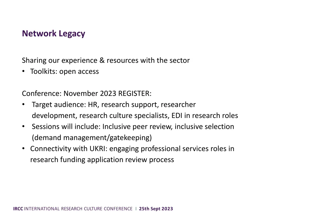 network legacy