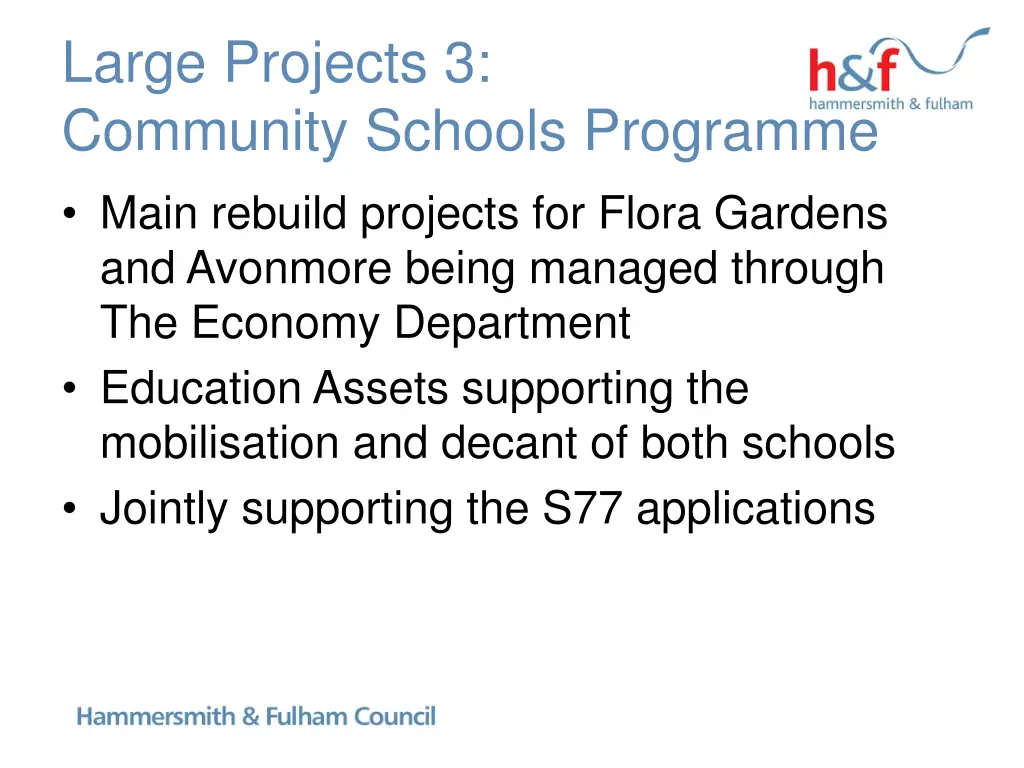 large projects 3 community schools programme main