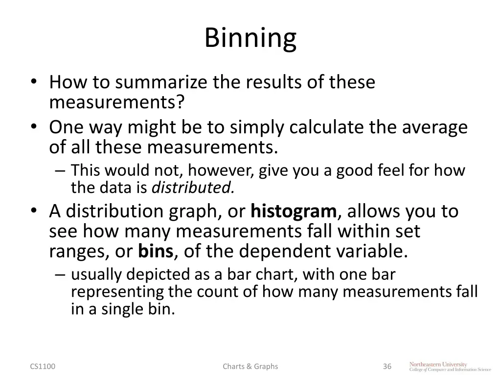 binning