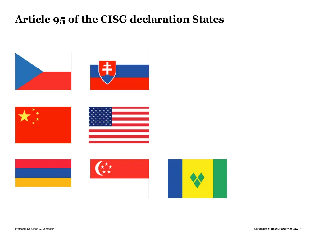 article 95 of the cisg declaration states