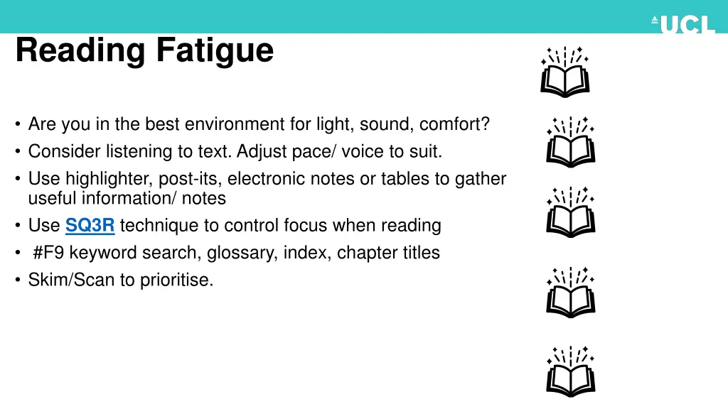 reading fatigue