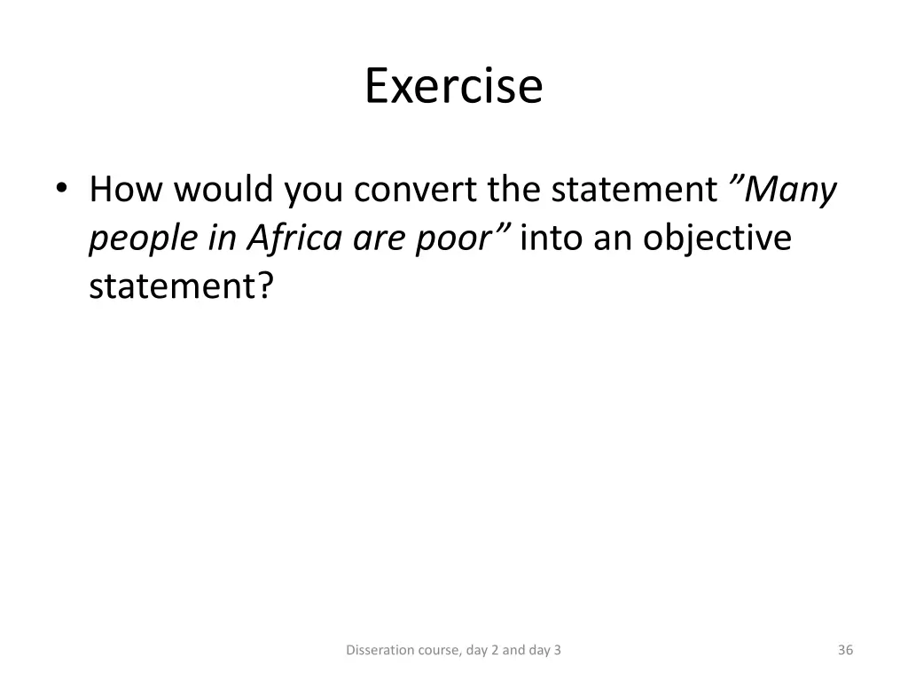 exercise 2
