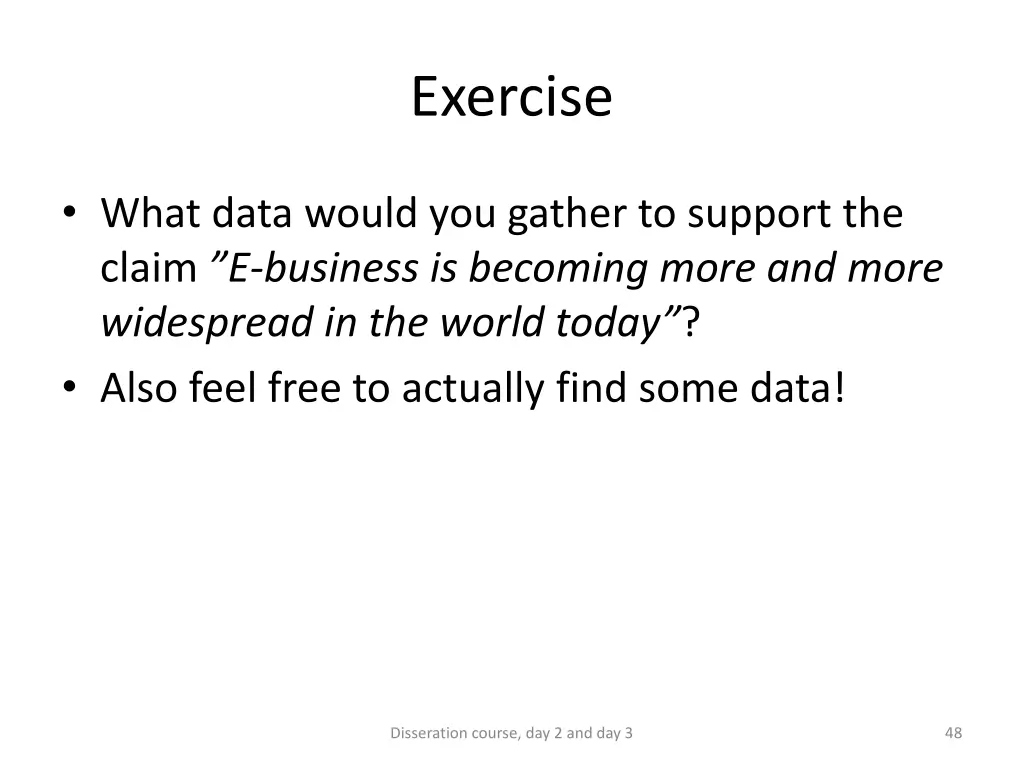 exercise 4