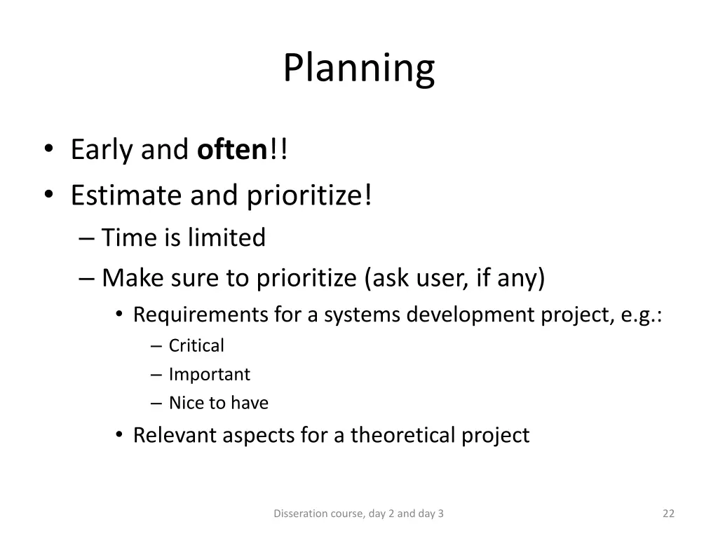planning 3