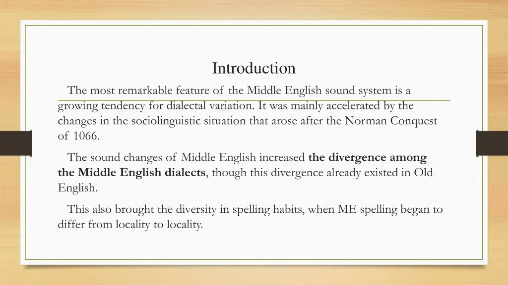 introduction