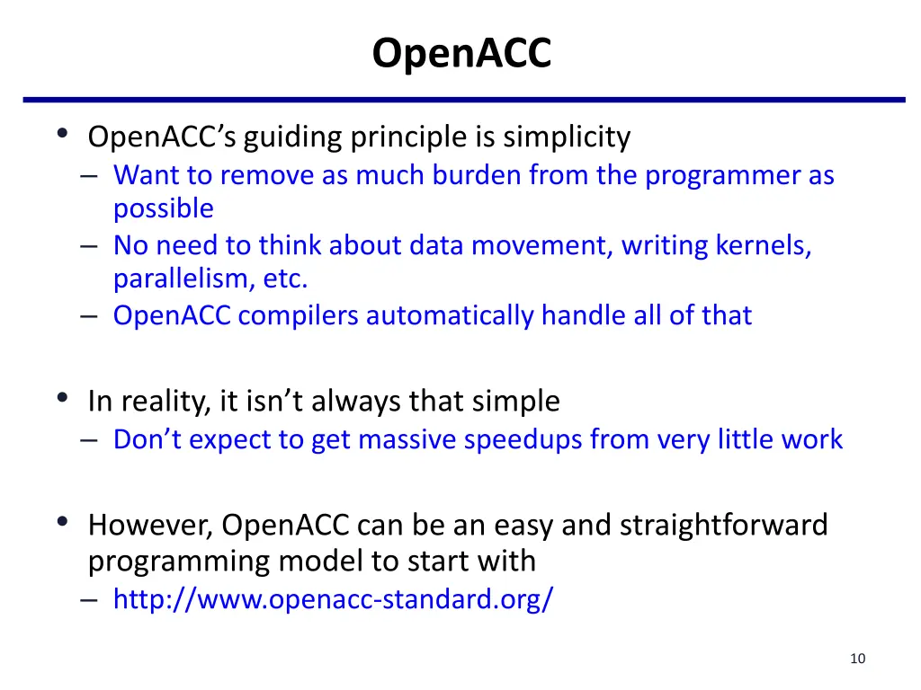 openacc