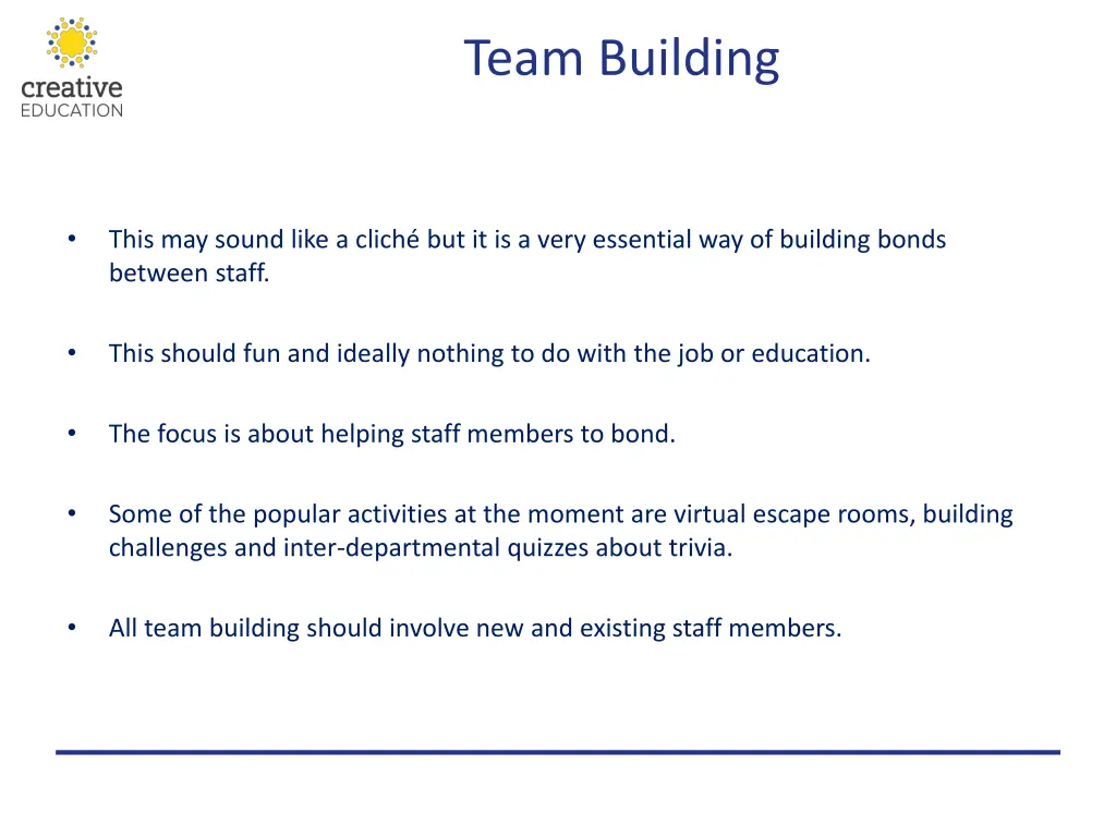 team building