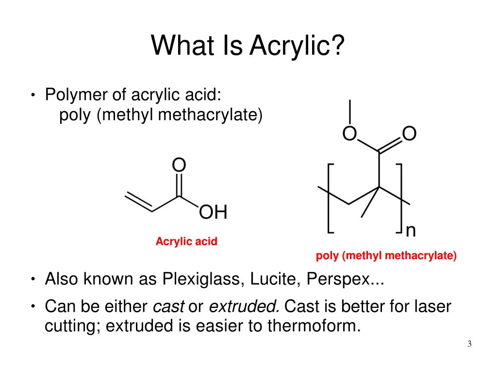 what is acrylic
