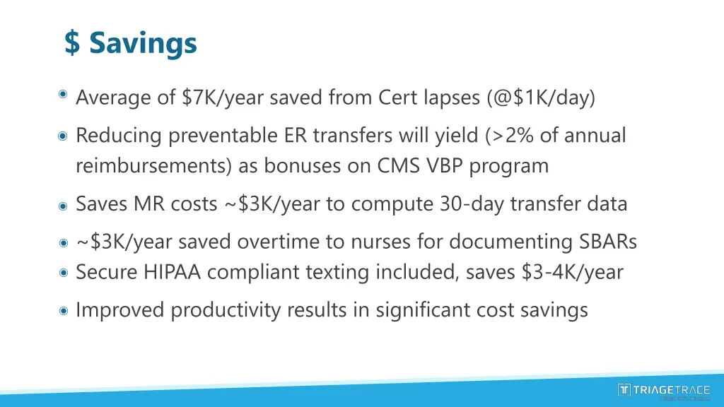 savings
