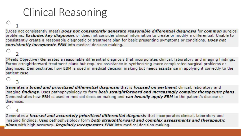 clinical reasoning