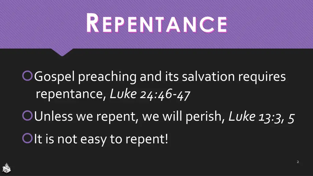 r epentance