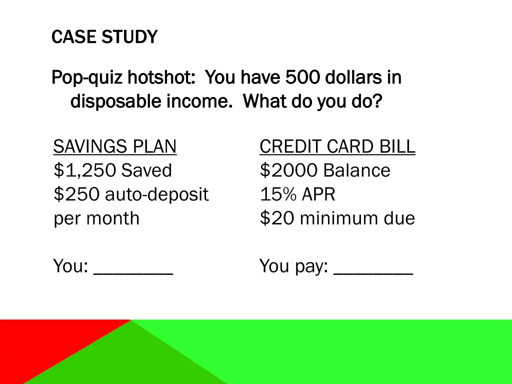 case study 1