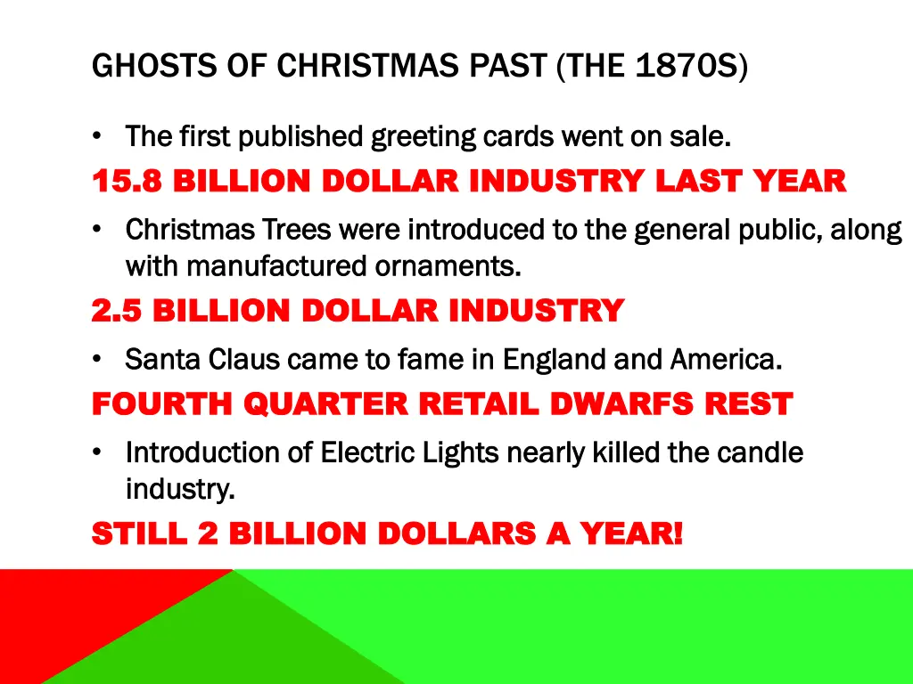 ghosts of christmas past the 1870s