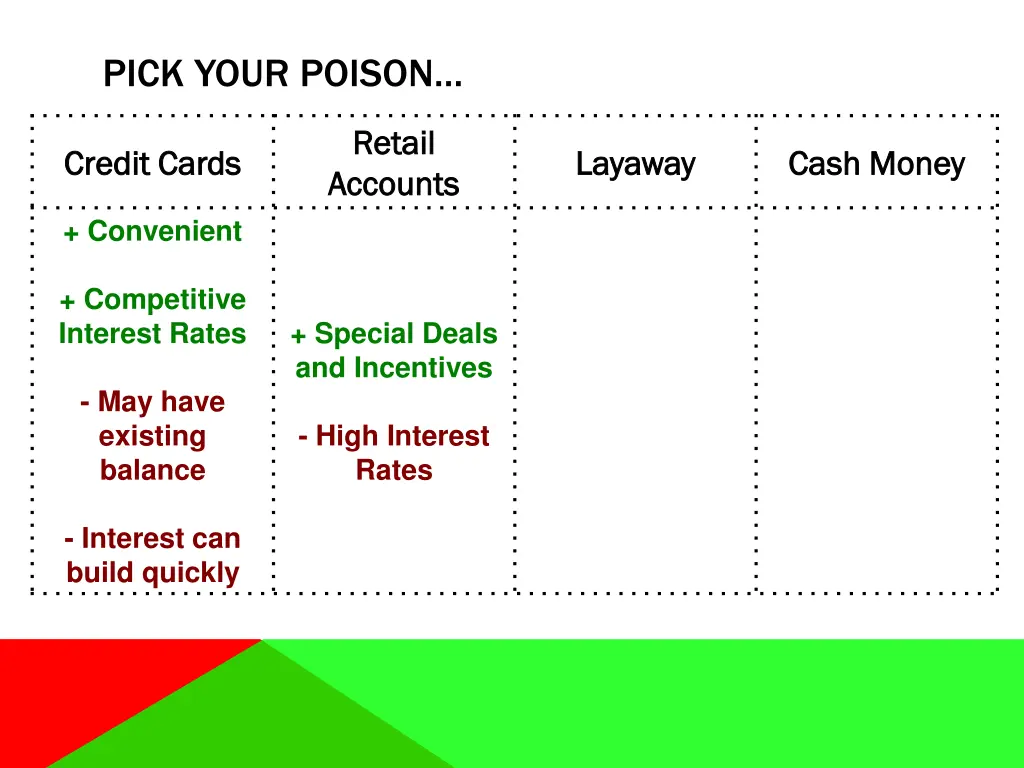 pick your poison 2