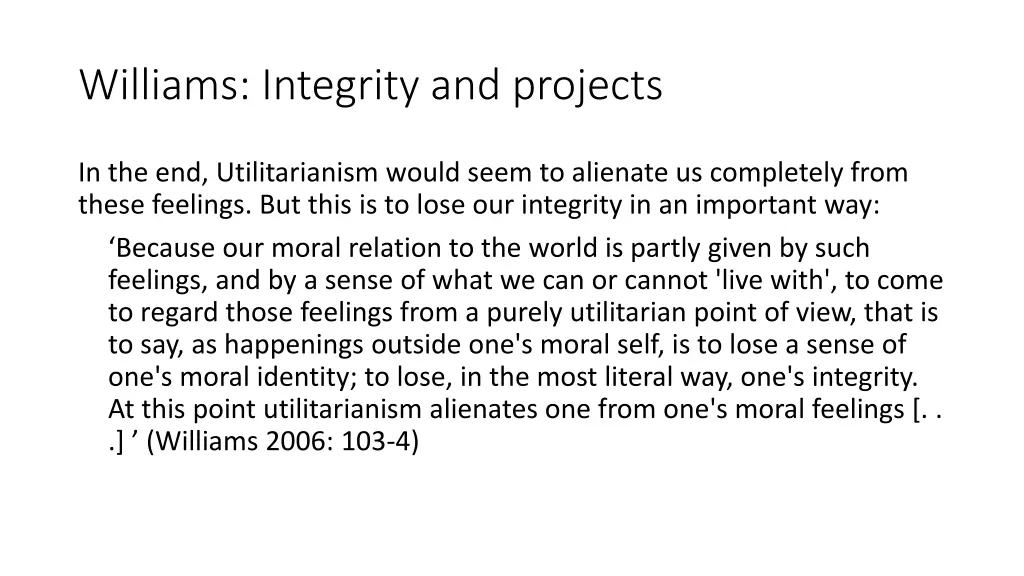 williams integrity and projects 1