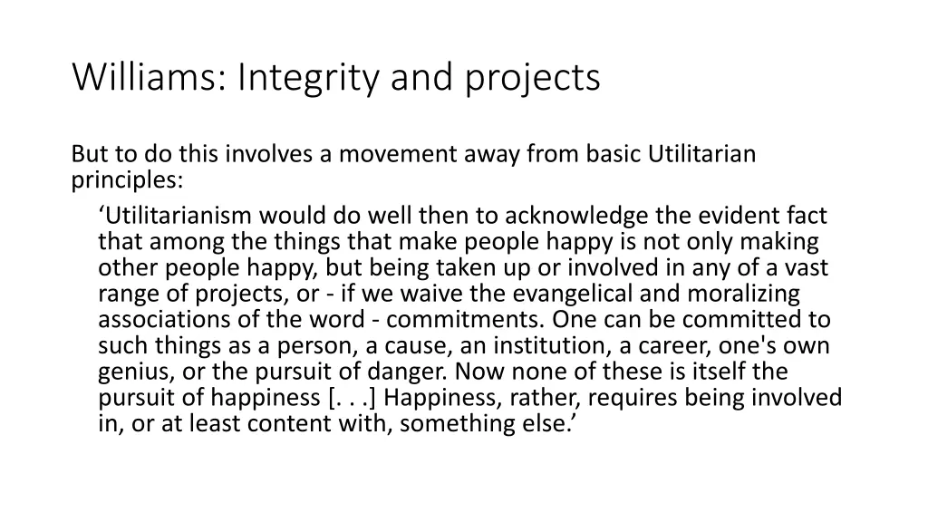 williams integrity and projects 3