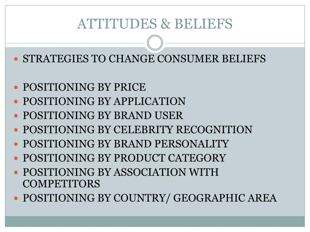 attitudes beliefs 2