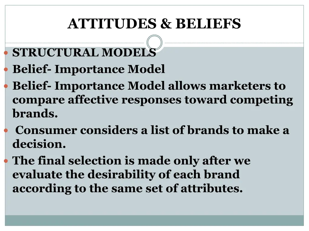 attitudes beliefs 4