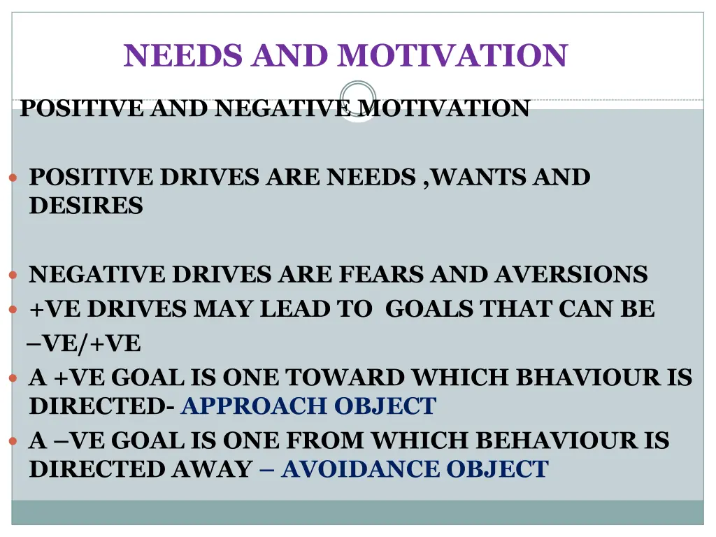 needs and motivation 4