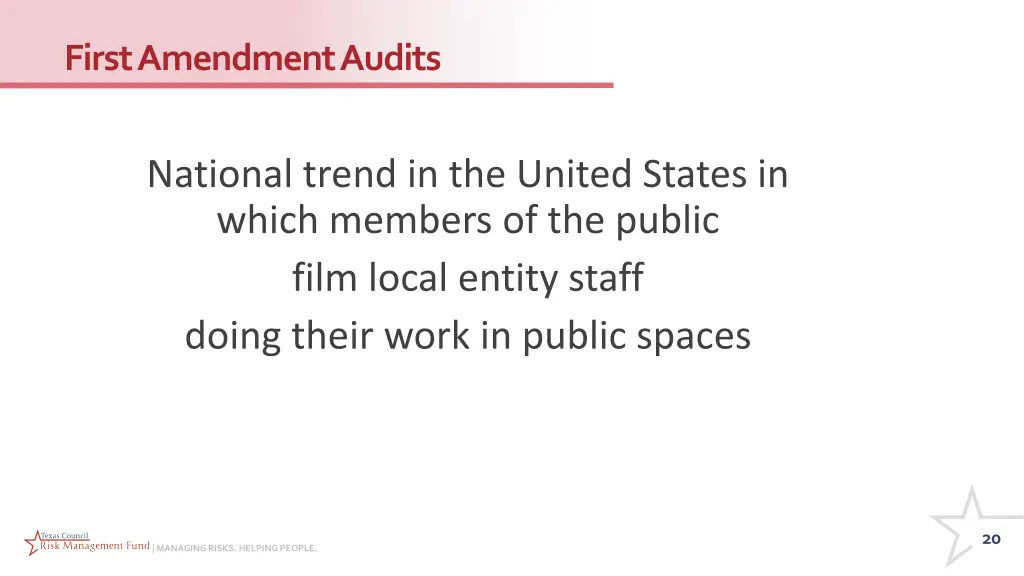 first amendment audits