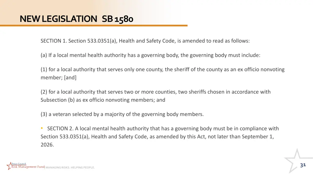 new legislation sb 1580