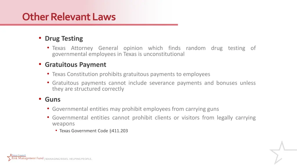 other relevant laws 2