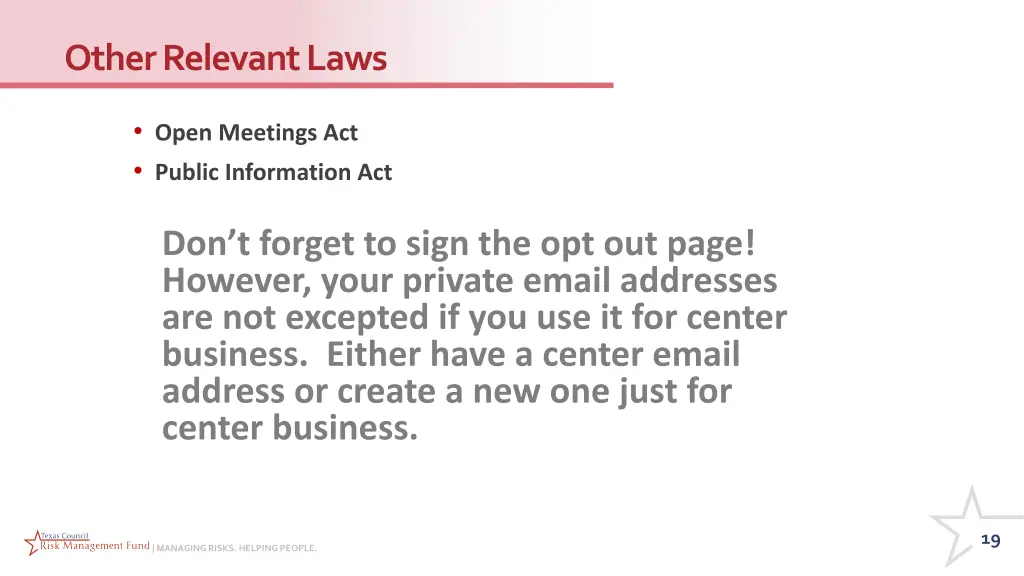 other relevant laws 3