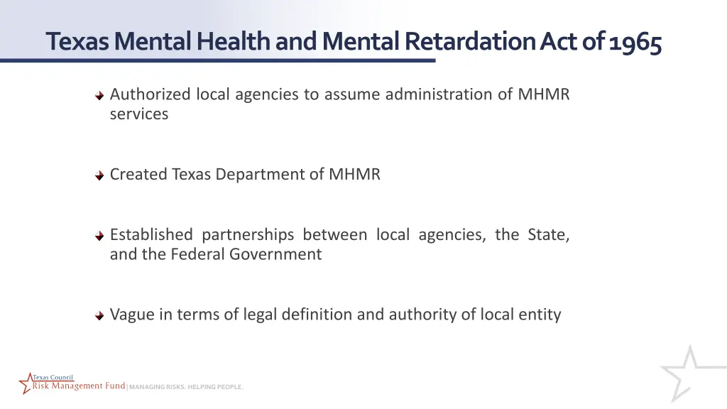 texas mental health and mental retardation