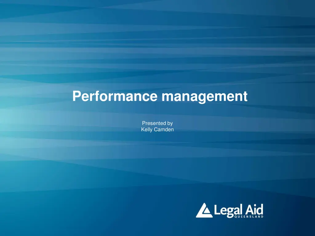 performance management