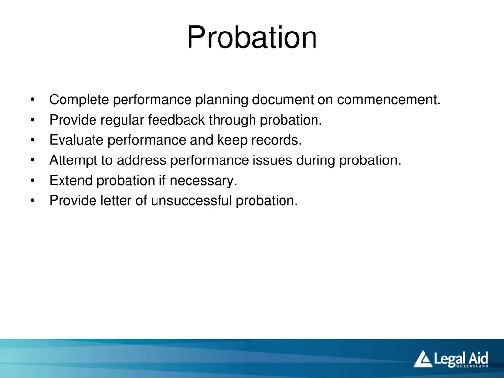 probation