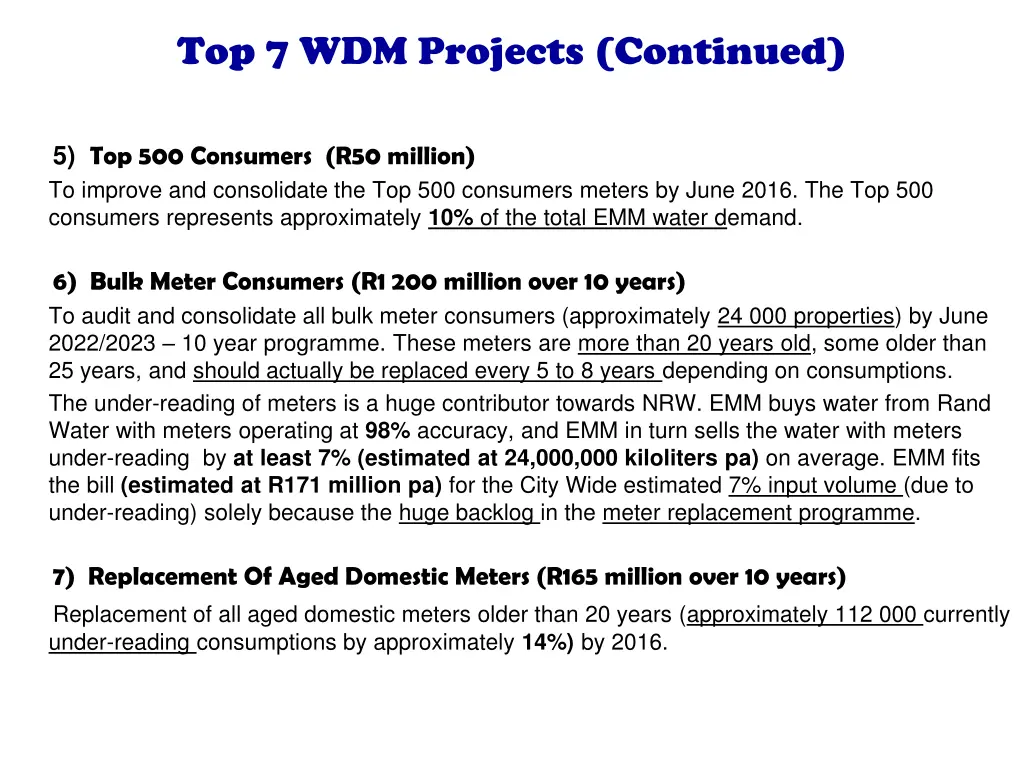 top 7 wdm projects continued 1