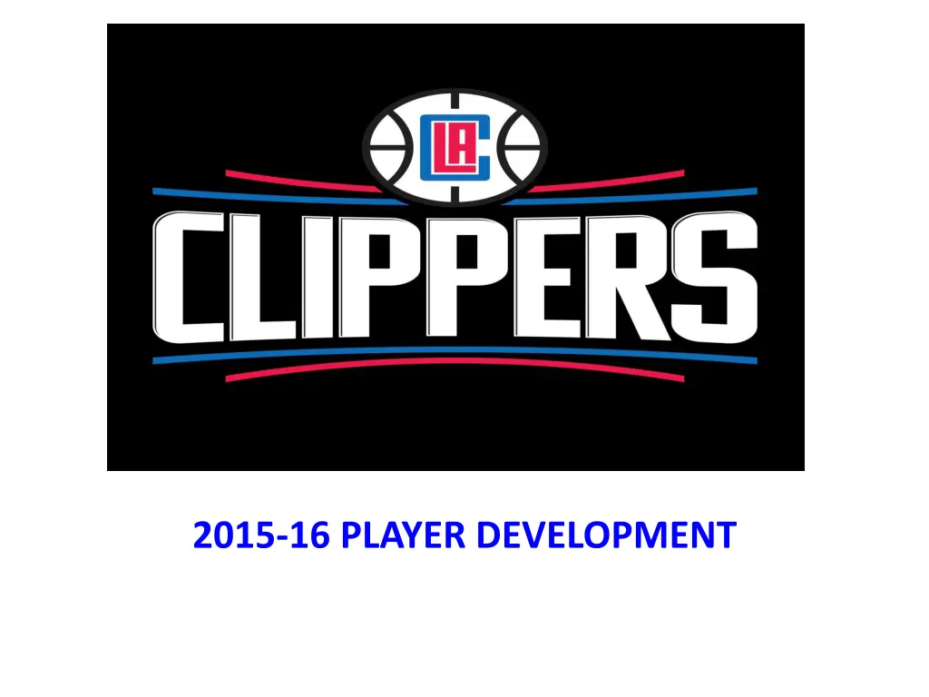 2015 16 player development