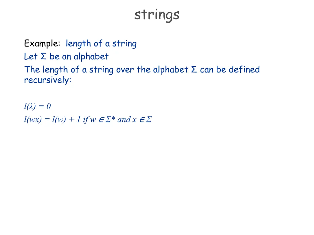 strings