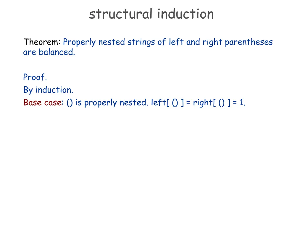 structural induction 1