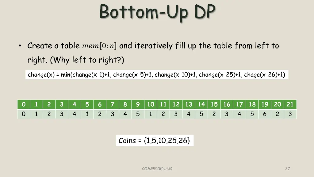 bottom up dp 3
