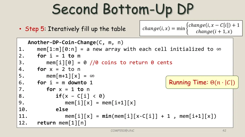 second bottom up dp 8