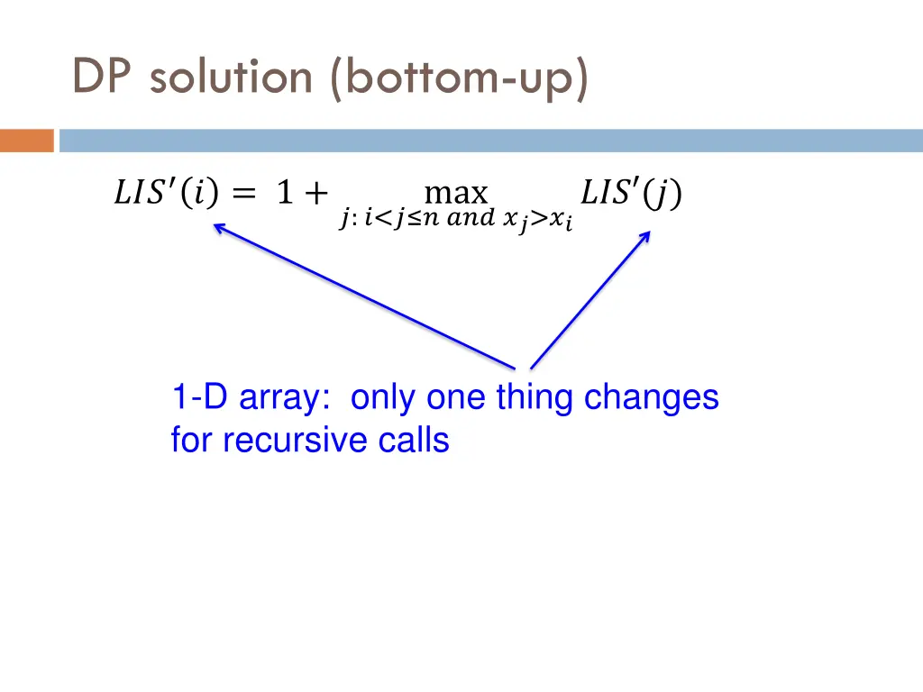 dp solution bottom up 13